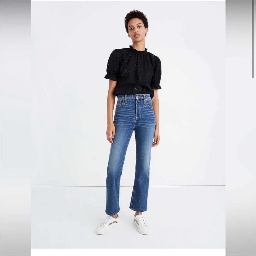 Madewell slim Demi boot in indigo
